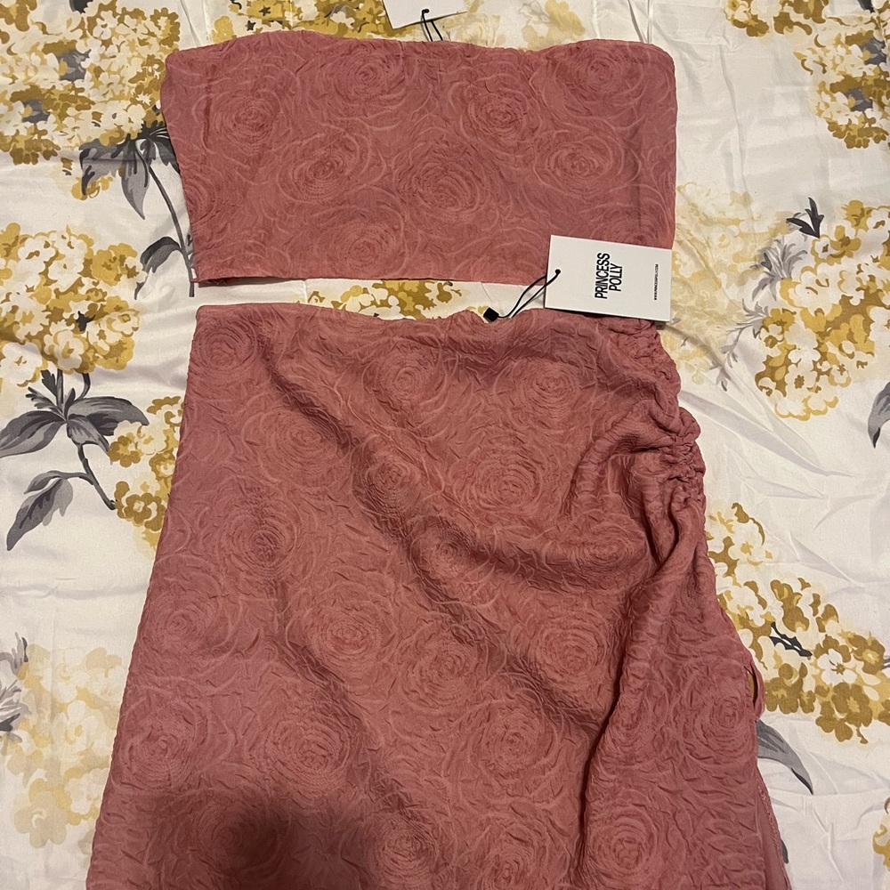 Princess Polly Emberson blush Floral Set